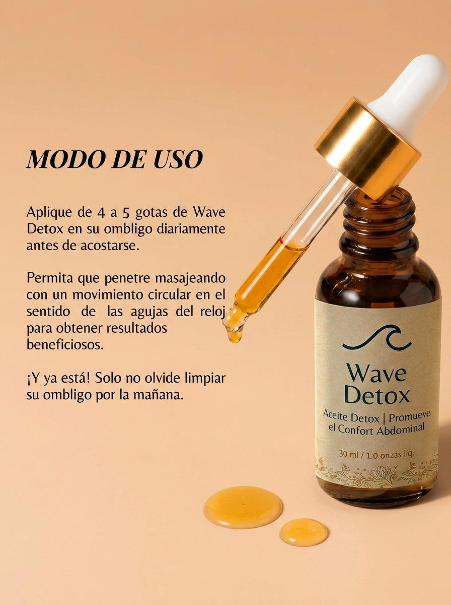 Detox Wave | Desinflamá la panza, mejorá tu aliento, mejorá la digestión y sentite más liviana todo el día