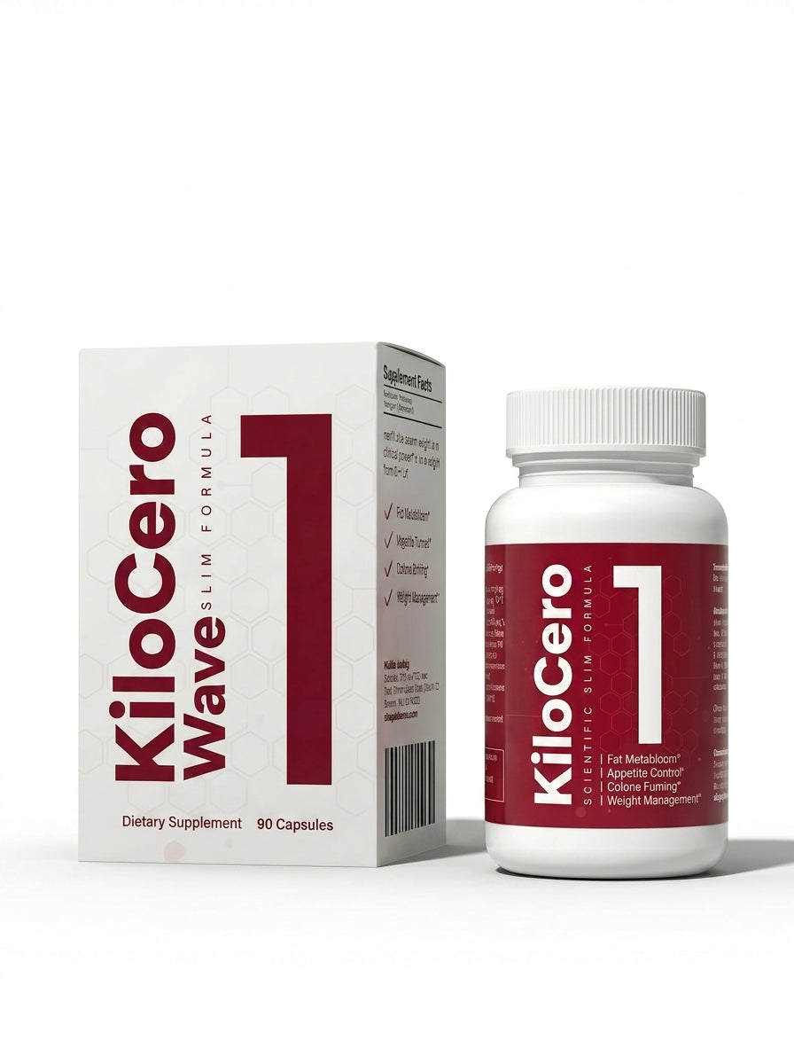 KiloCero Wave | Adelgazá sin ansiedad: menos hambre, mejor metabolismo, todo en una cápsula
