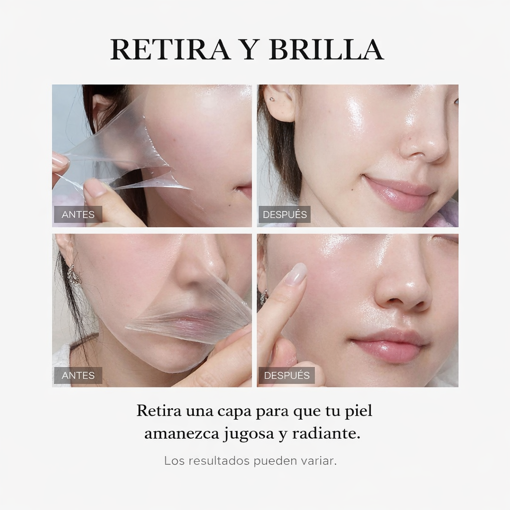 Mascarilla nocturna de colágeno