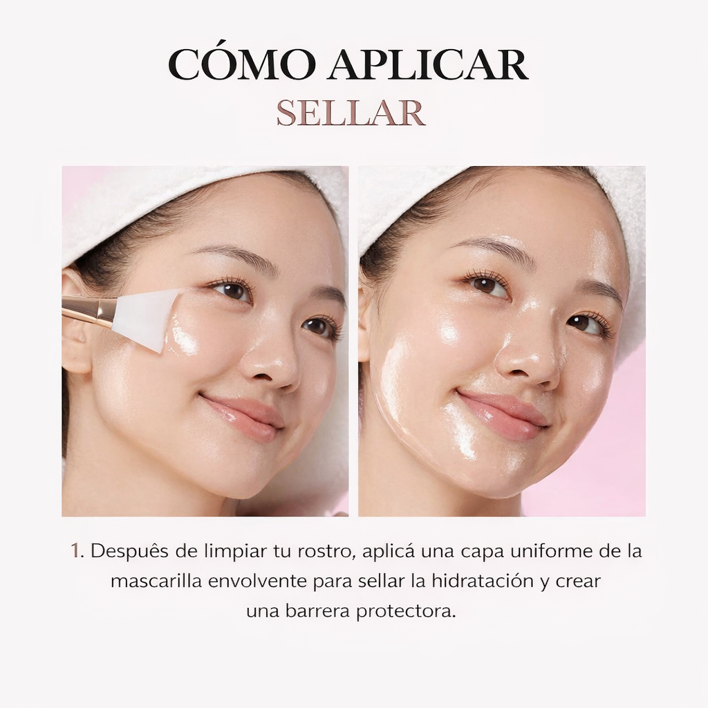 Mascarilla nocturna de colágeno