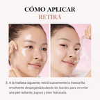 Mascarilla nocturna de colágeno