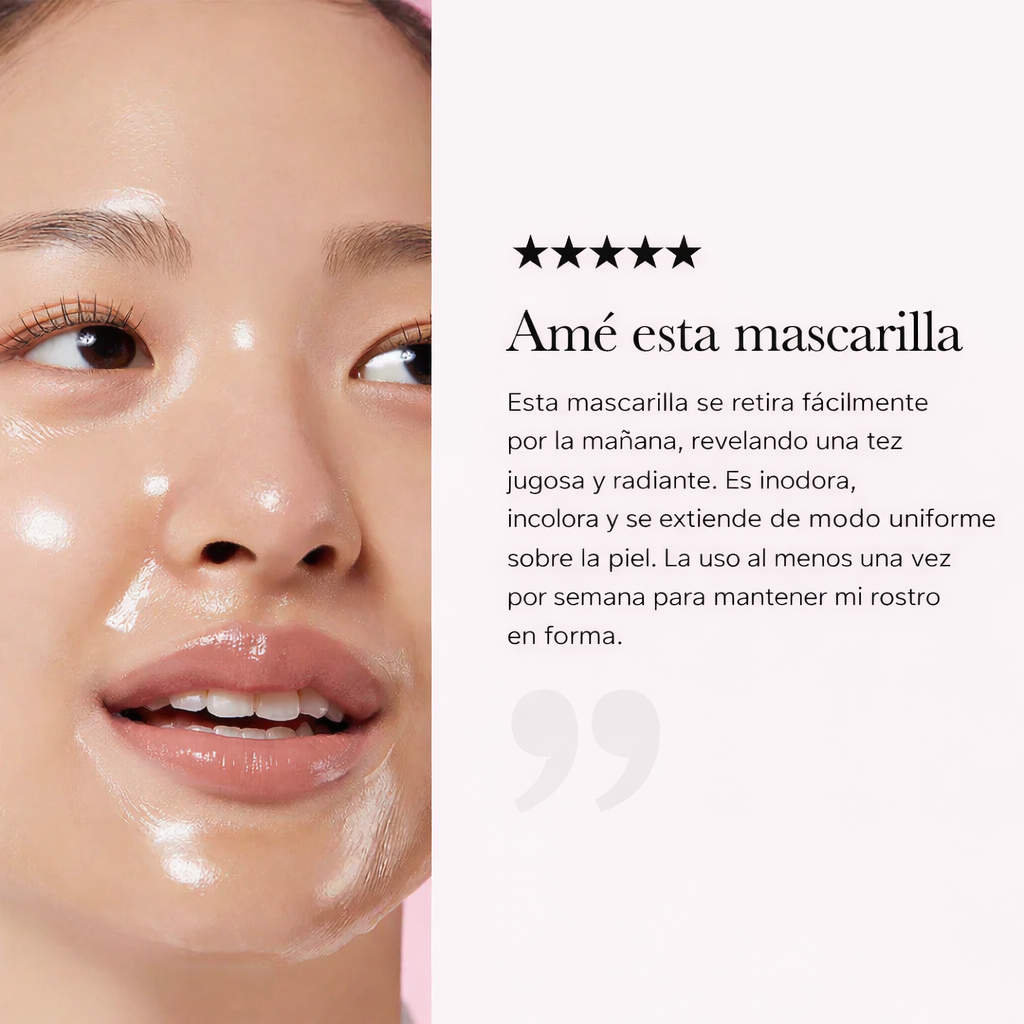 Mascarilla nocturna de colágeno