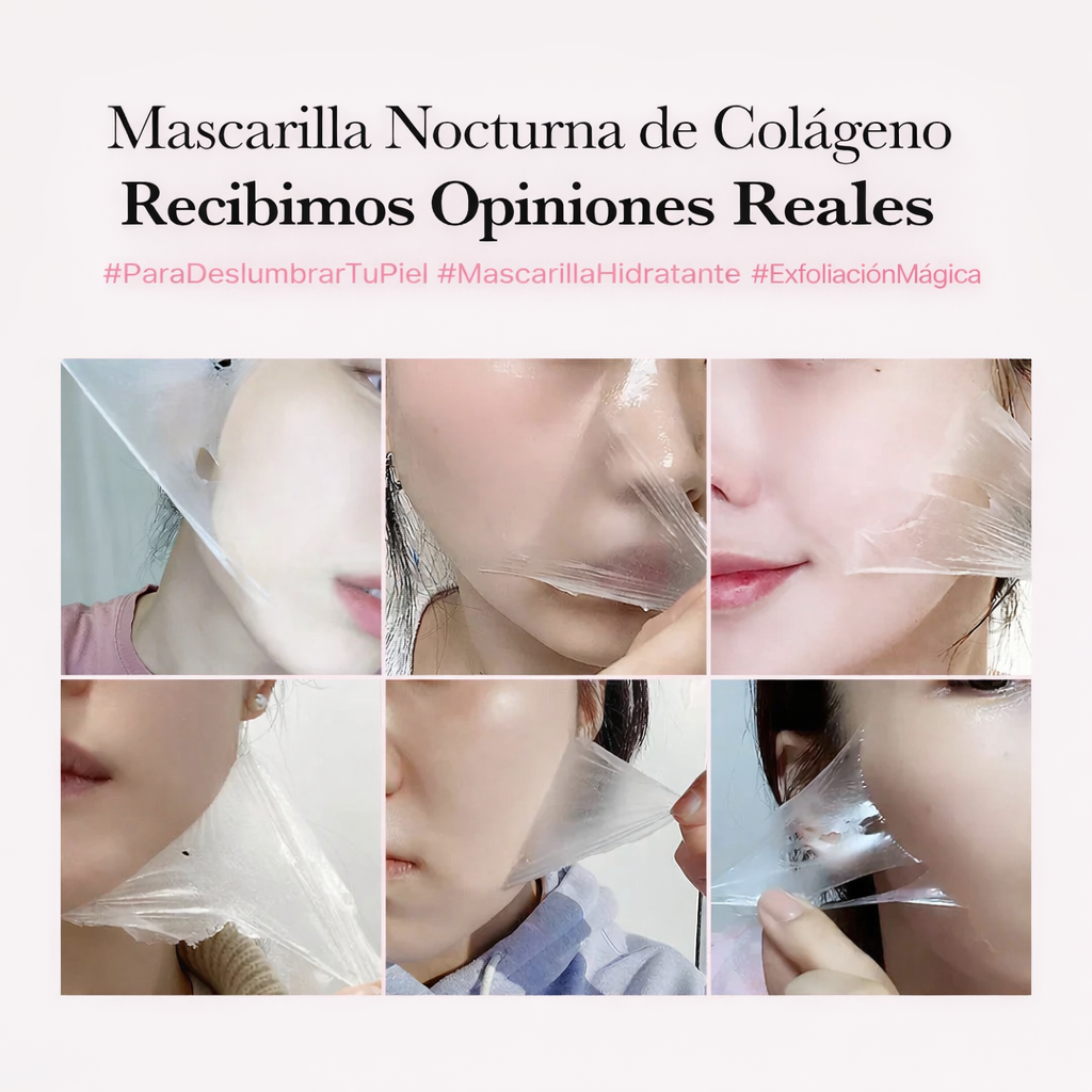 Mascarilla nocturna de colágeno