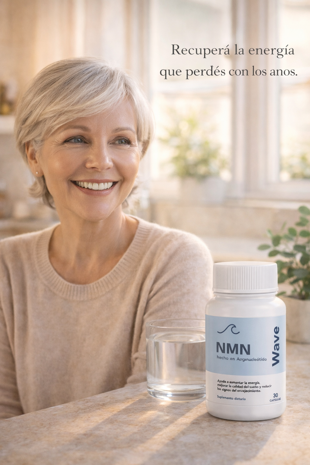 Suplemento NMN – Recuperá Tu Energía Natural