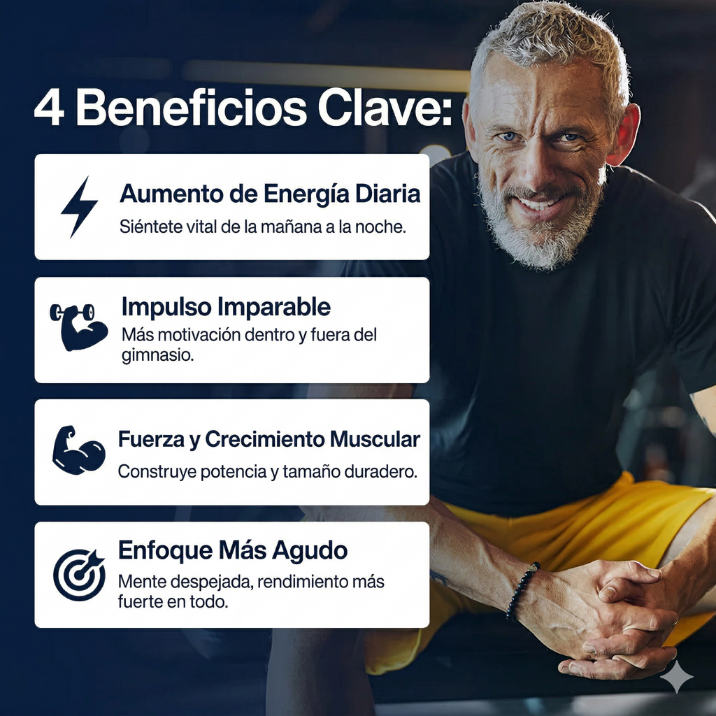 Wave T1 | Potenciador de Testosterona