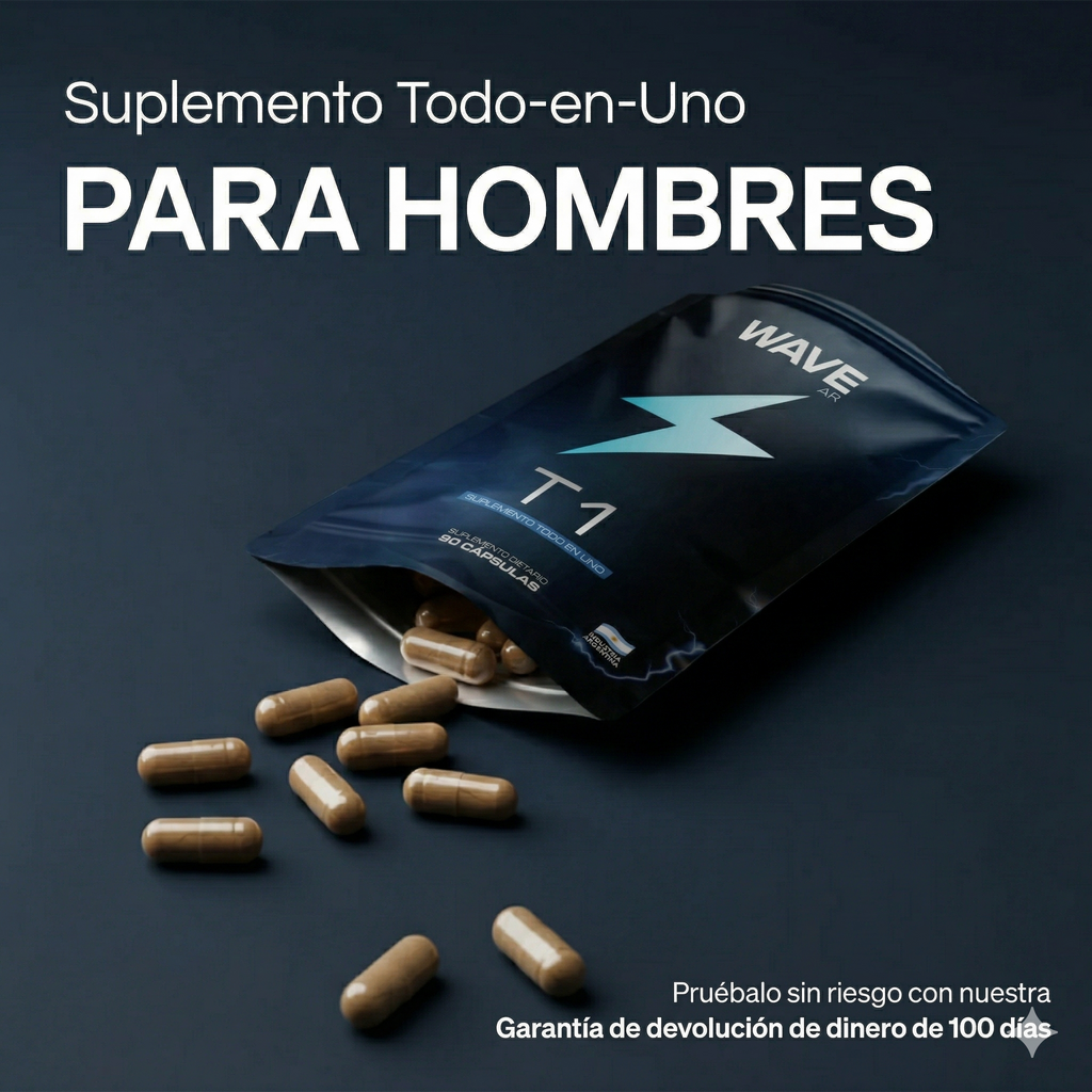 Wave T1 | Potenciador de Testosterona