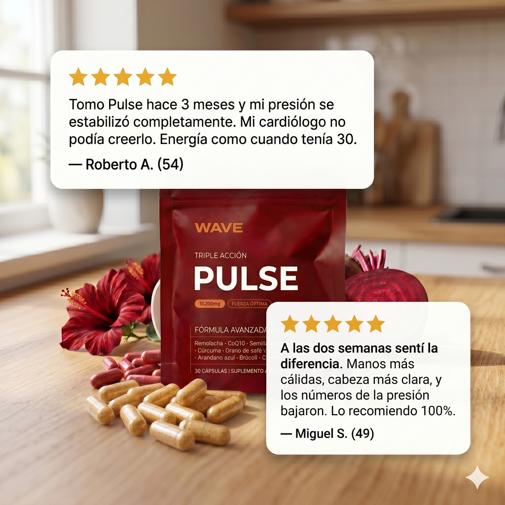 Pulse | Mejora la circulación sanguínea y baja la presión arterial