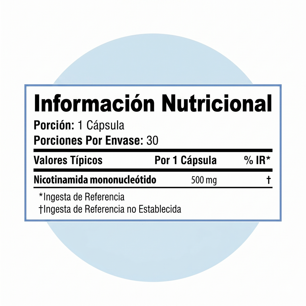 Suplemento NMN – Recuperá Tu Energía Natural