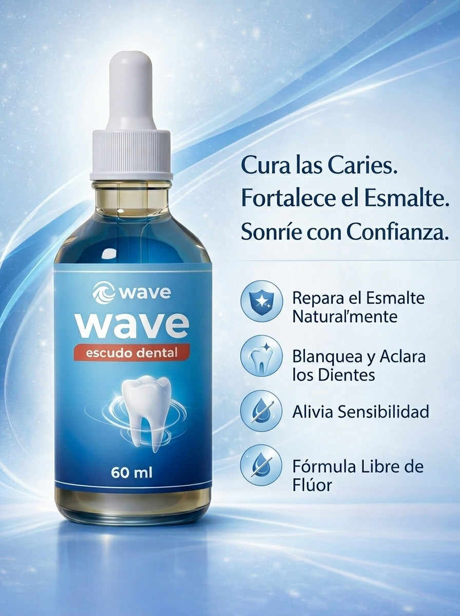 Gotas Wave | Elimina caries, sensibilidad y sangrado de encías