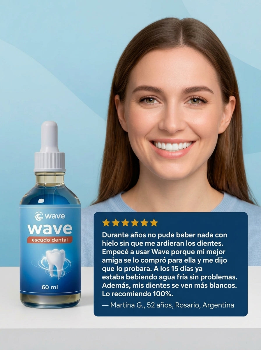 Gotas Wave | Elimina caries, sensibilidad y sangrado de encías