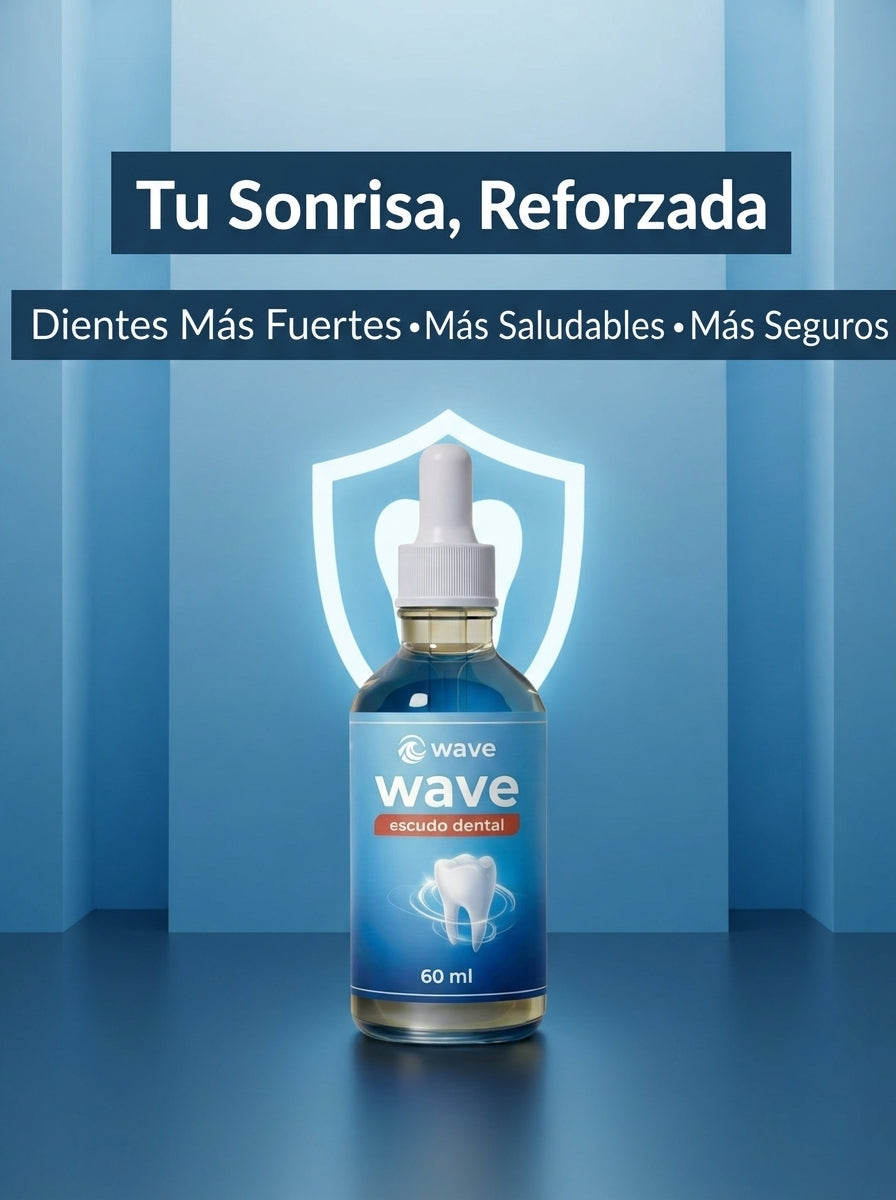 Gotas Wave | Elimina caries, sensibilidad y sangrado de encías