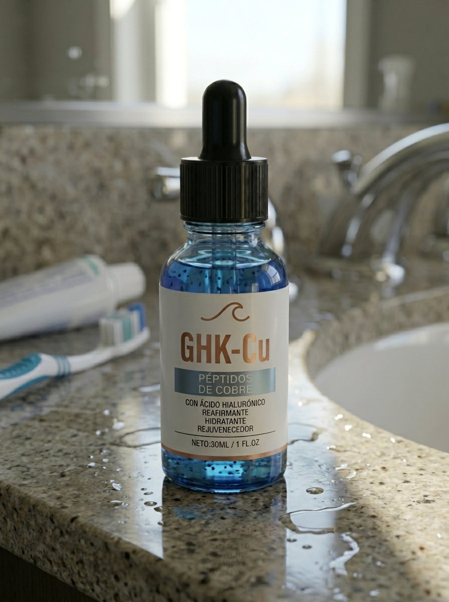Sérum GHK-Cu | Menos hinchazón, más definición, piel más firme