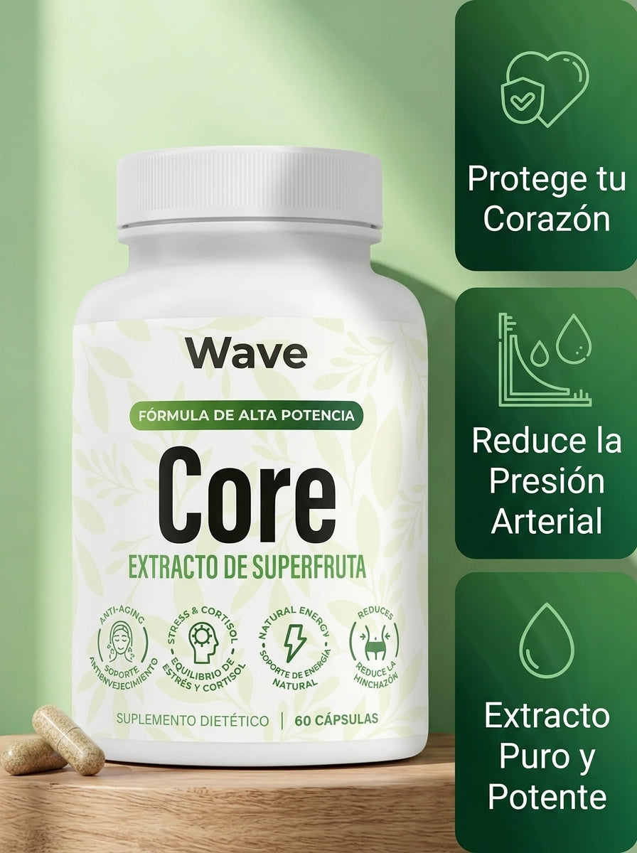 Wave Core | Recuperá tu energía, panza desinflamada, claridad mental todo el día.