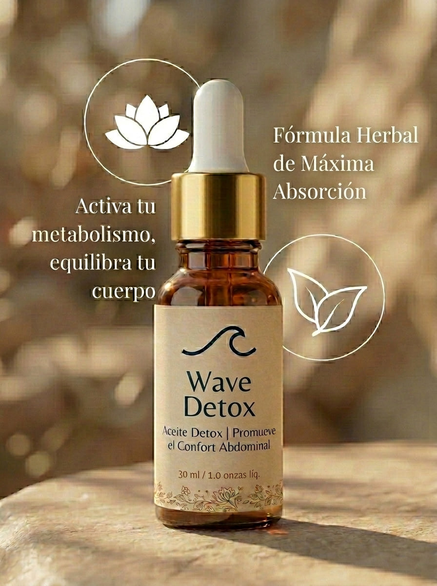 Detox Wave | Desinflamá la panza, mejorá tu aliento, mejorá la digestión y sentite más liviana todo el día