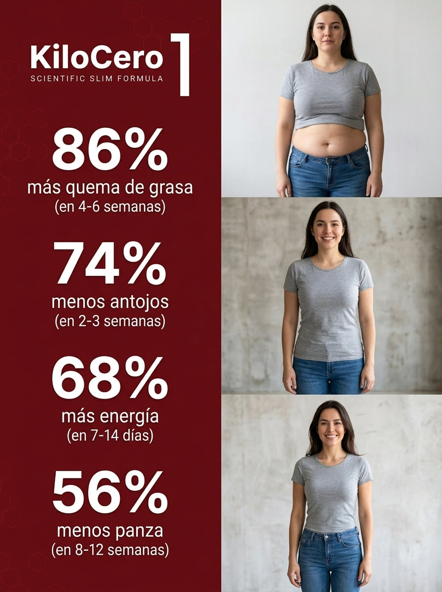 KiloCero Wave | Adelgazá sin ansiedad: menos hambre, mejor metabolismo, todo en una cápsula
